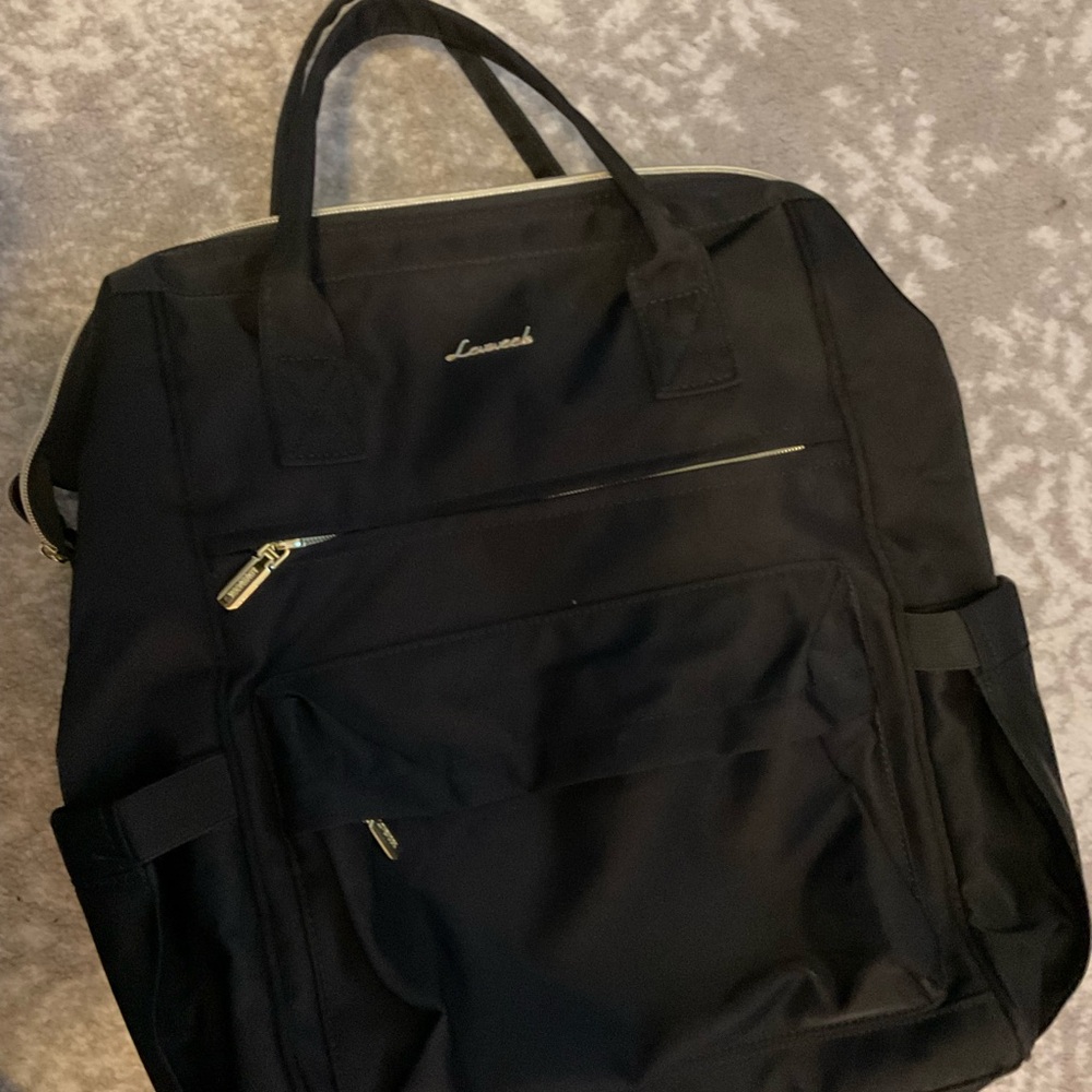 Black Backpack - Great for School or Work!